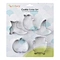 cartoon animal cookie cutter set